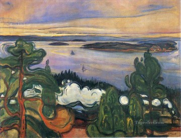列車の煙 1900 年 エドヴァルド・ムンク 表現主義 Oil Paintings